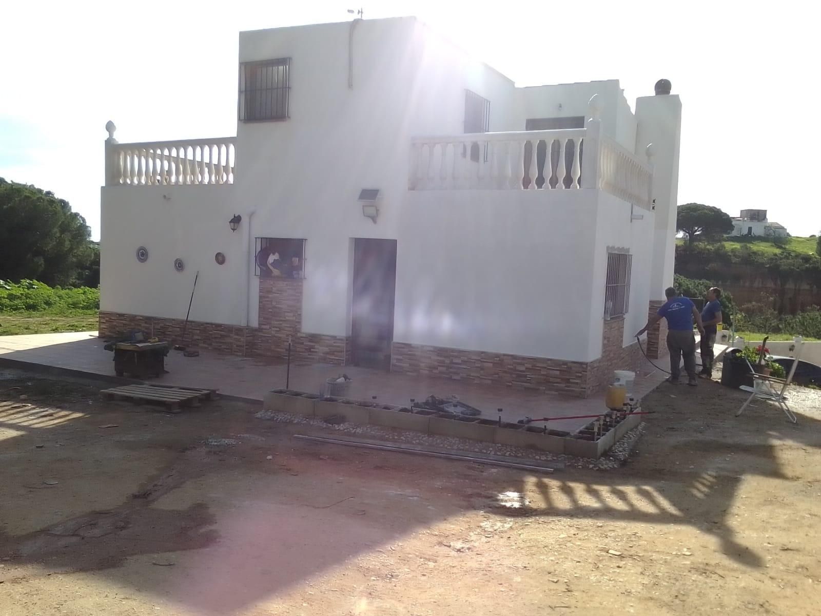 Vista exterior de Casa o chalet en venta en Ayamonte con Calefacción, Jardín privado y Terraza
