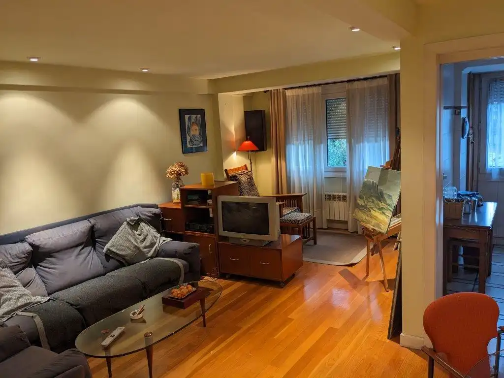 Sala de estar de Piso en venta en Bergara con Calefacción, Trastero y Amueblado