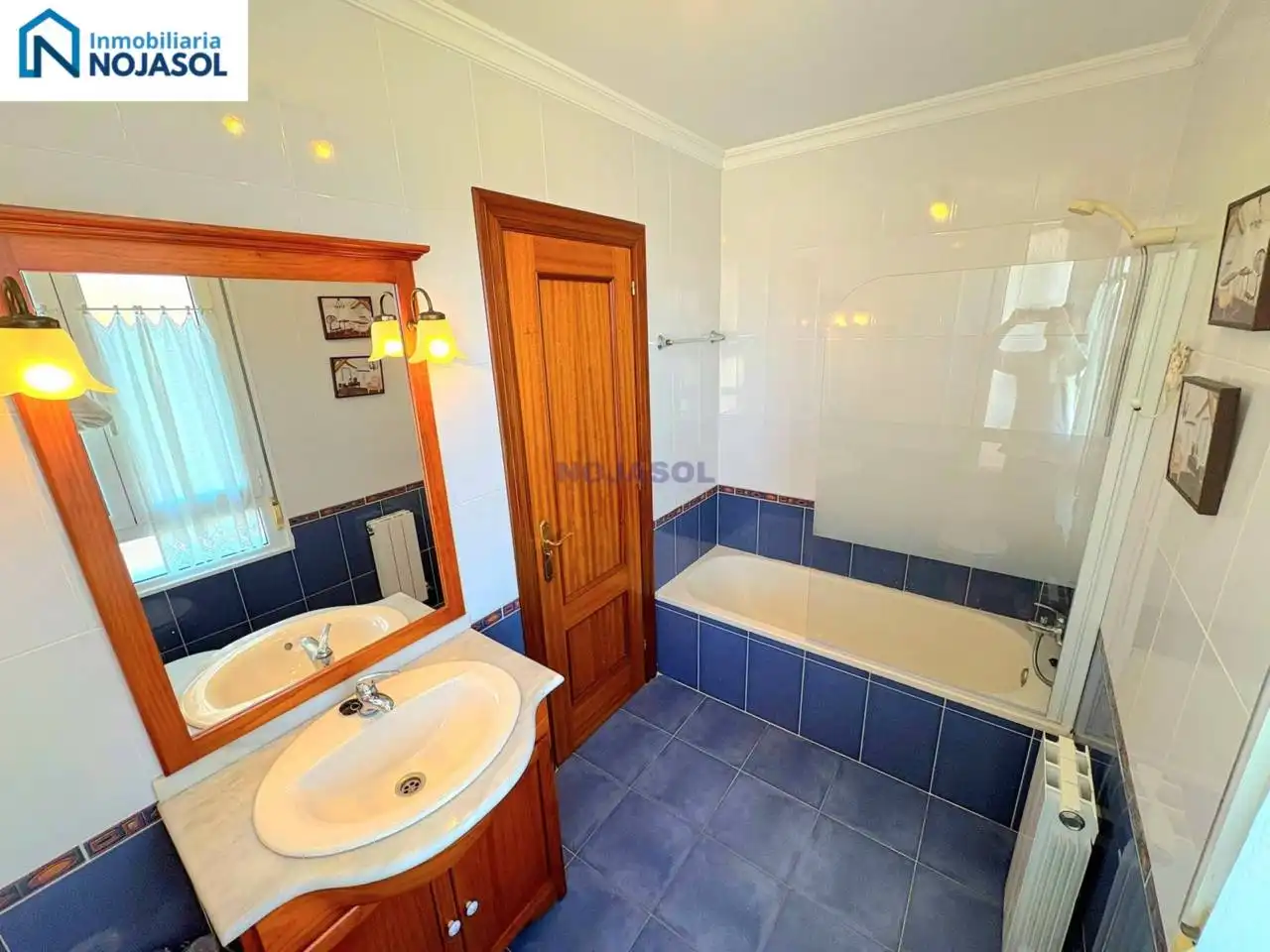Badezimmer von Wohnung zur Miete in Noja mit Heizung, Terrasse und Möbliert