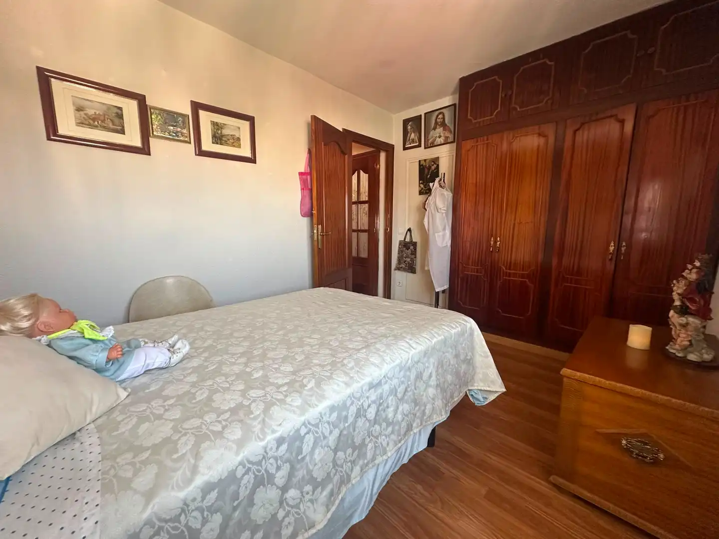 Bedroom of Flat for sale in Madrid  with Air Conditioner and Heating