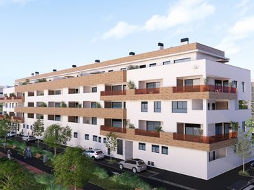 Pis d'obra nova amb balcó en venda a Carrer Jaume I 35