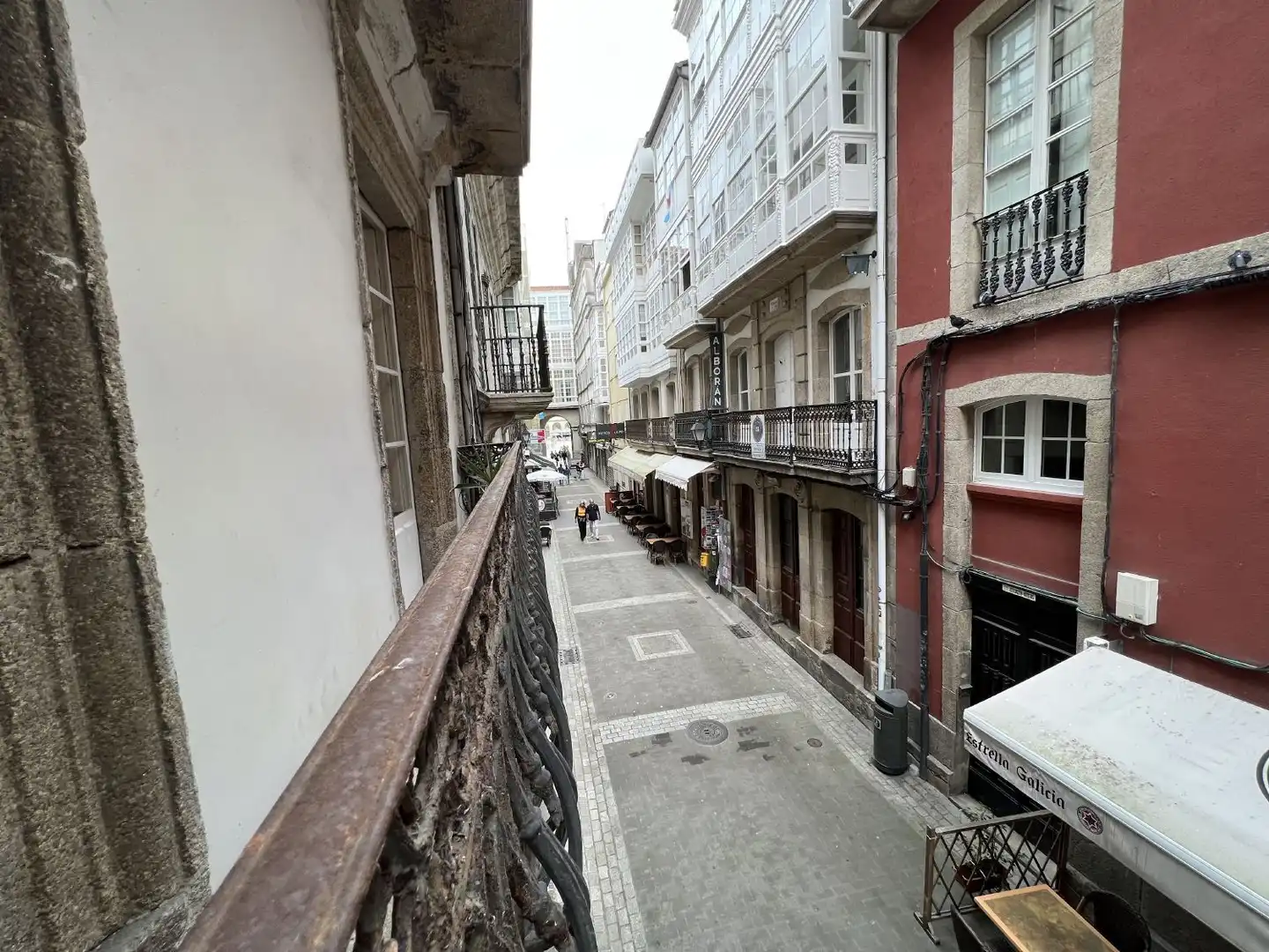 Vista exterior de Pis de lloguer en A Coruña Capital  amb Calefacció i Moblat