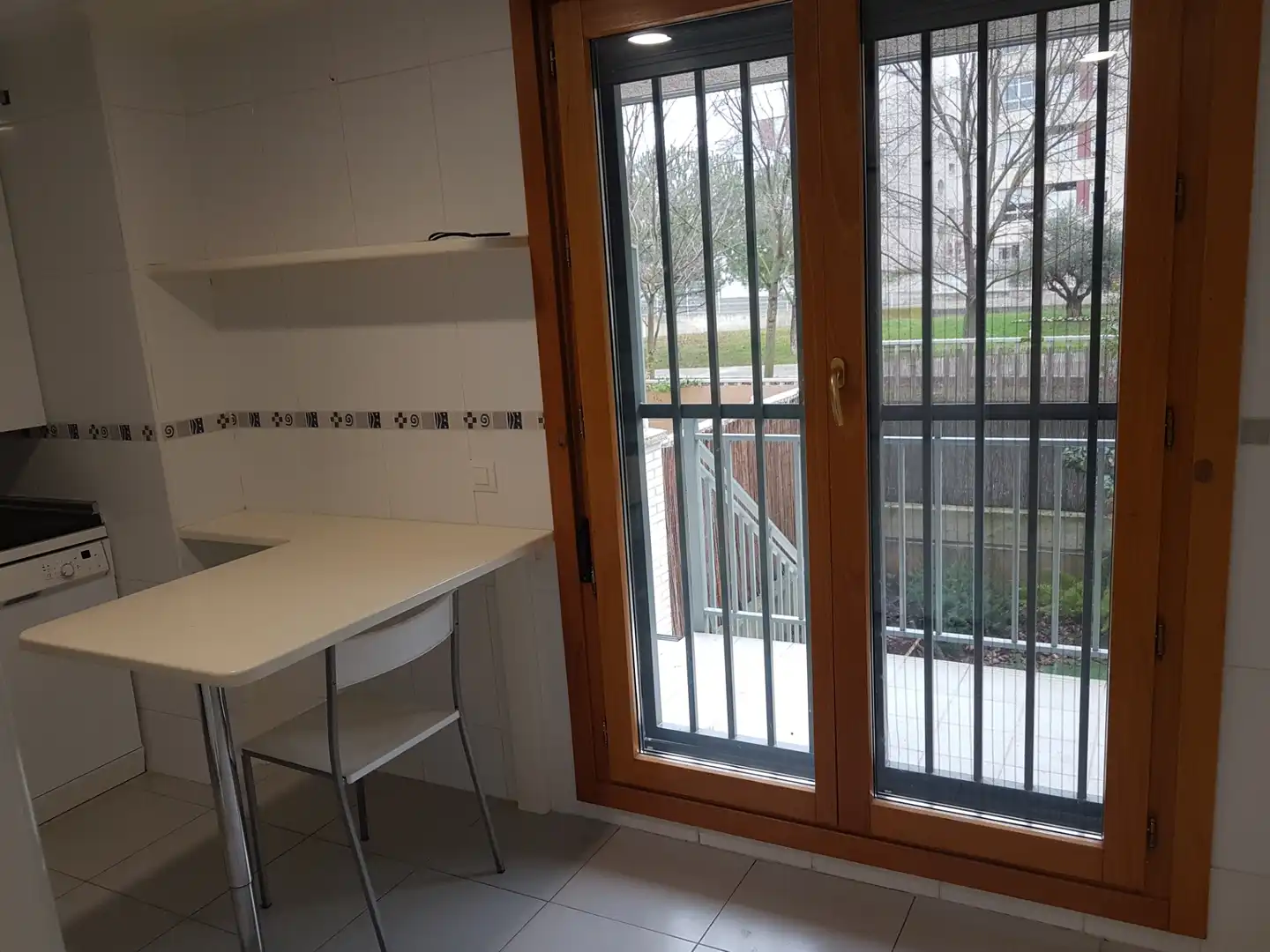 Terrasse von Wohnung zum Verkauf in  Logroño mit Heizung, Privatgarten und Parkett