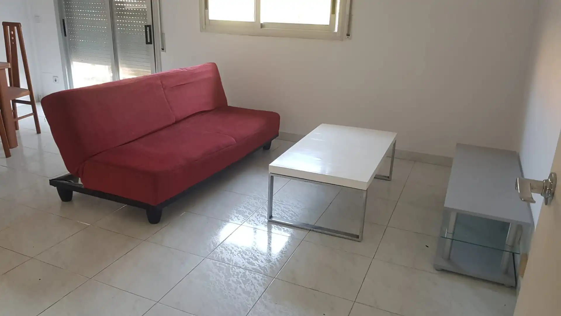 Living room of Flat for rent in Girona  with Heating, Terrace and Furnished