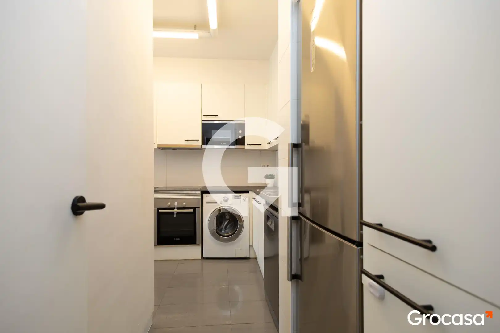 Küche von Wohnung zum Verkauf in Sant Boi de Llobregat mit Klimaanlage, Heizung und Terrasse