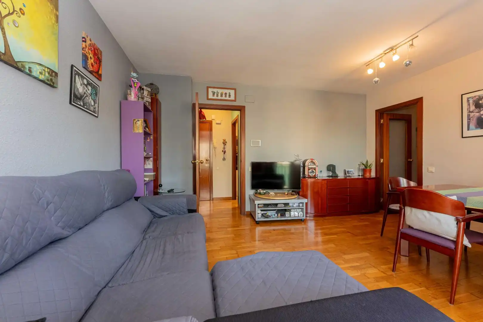 Wohnzimmer von Wohnung zum Verkauf in Gavà mit Klimaanlage, Heizung und Parkett