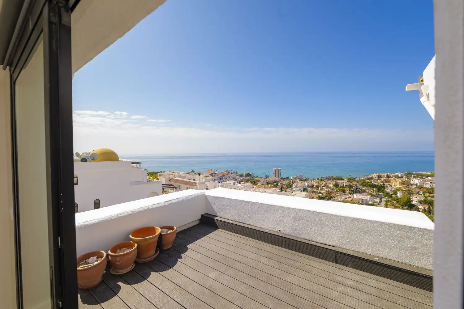 Terrace of Attic for sale in Mijas  with Heating, Terrace and Community pool