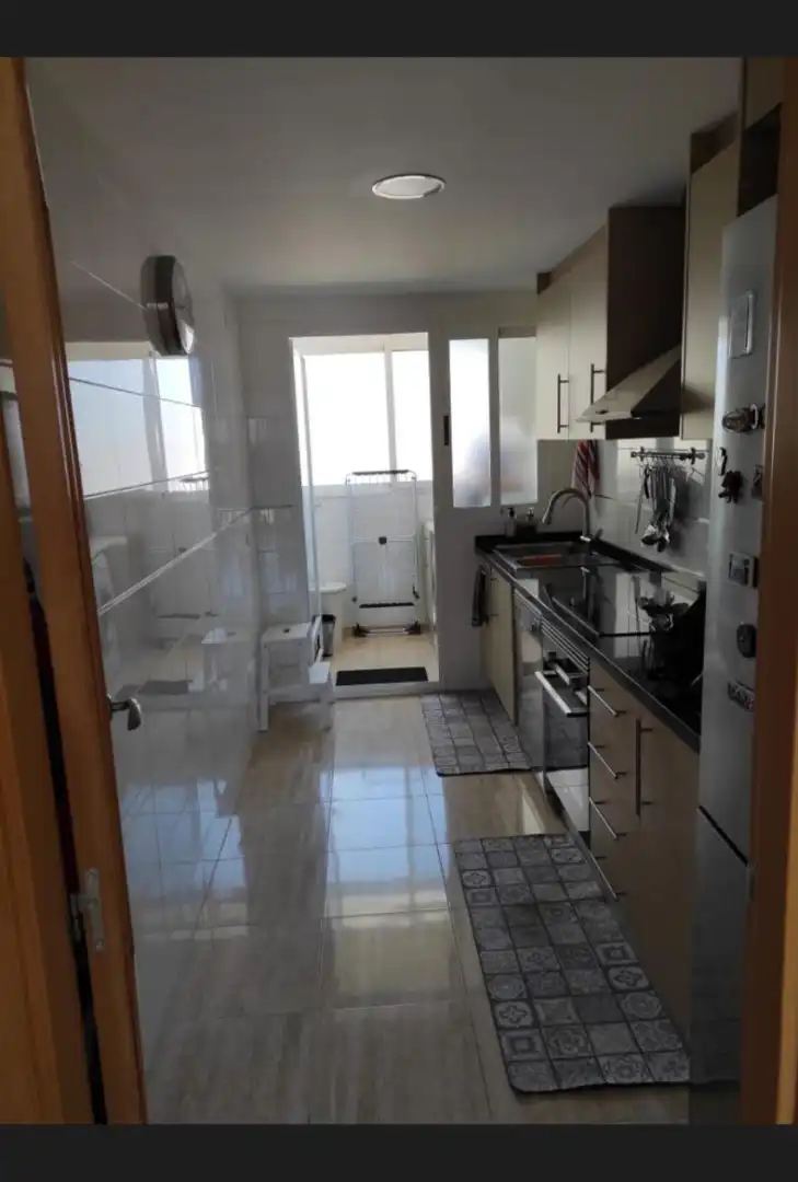 Cocina de Dúplex en venta en Xeraco con Aire acondicionado, Amueblado y Piscina comunitaria