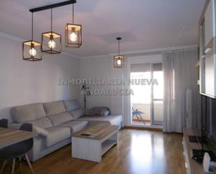 Sala d'estar de Pis de lloguer en  Almería Capital amb Aire condicionat, Terrassa i Moblat