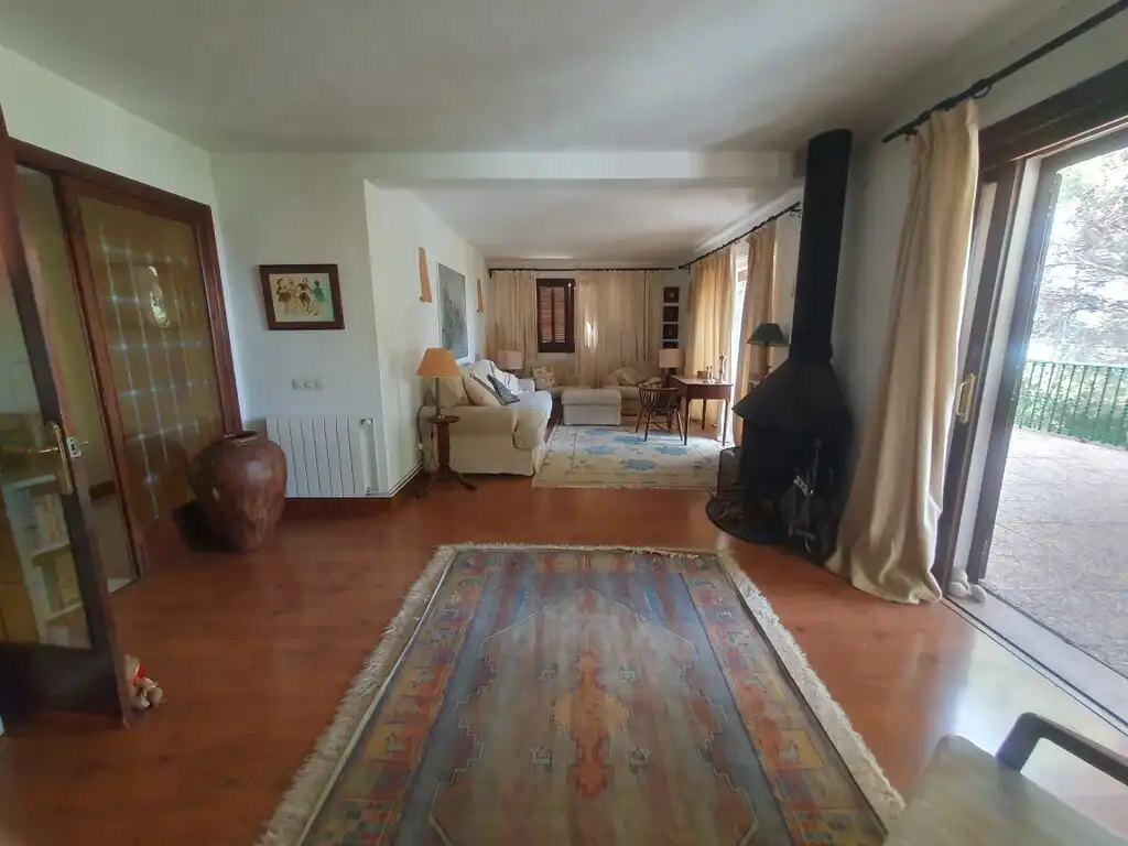 Sala de estar de Finca rústica en venta en Puigpunyent con Aire acondicionado, Jardín privado y Piscina