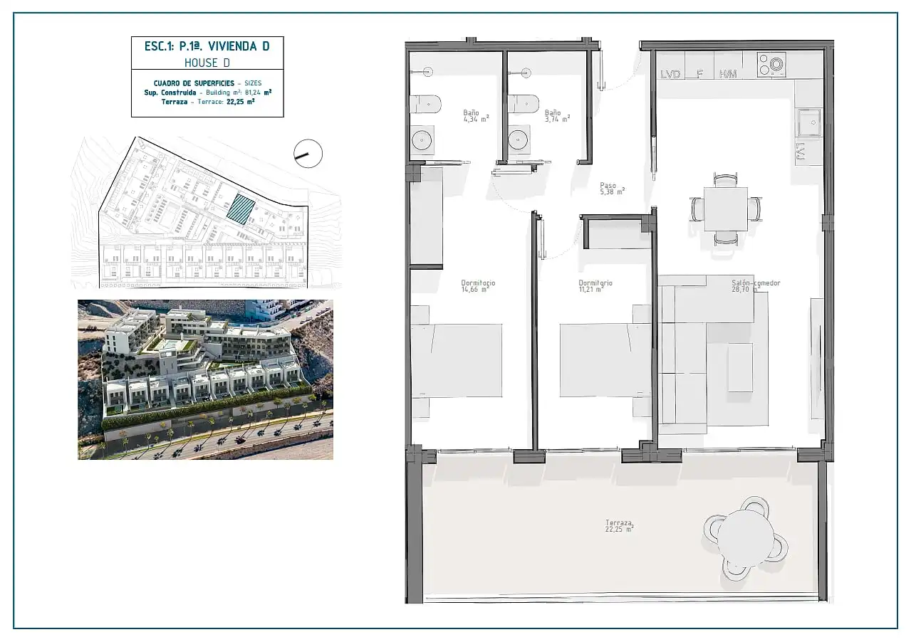 Apartament amb terrassa en venda a El Hornillo, imagen 32