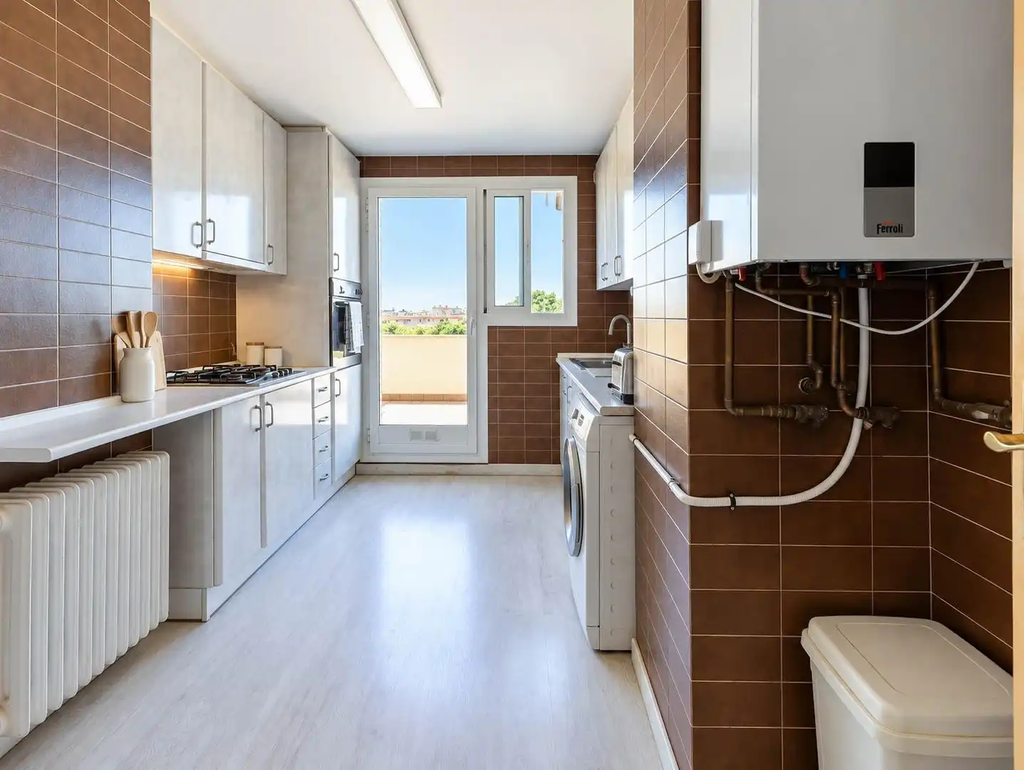 Cocina de Ático en venta en Barcelona con Calefacción y Terraza