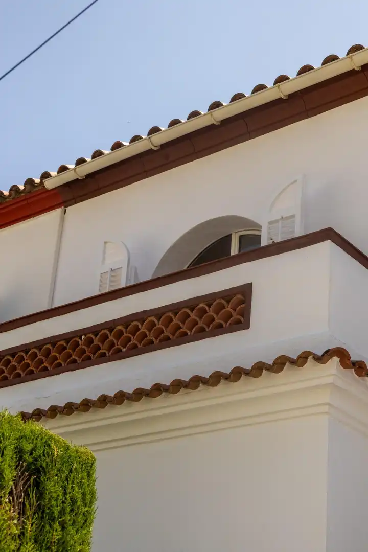Vista exterior de Casa o chalet de alquiler en Barcelona con Calefacción, Parquet y Terraza