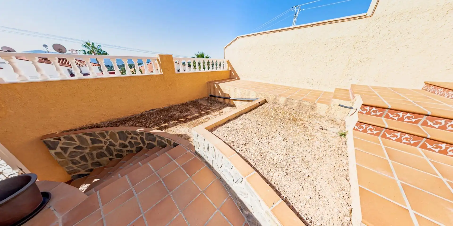 Terrace of Houses for sale in L'Alfàs del Pi  with Private garden, Storage room and Swimming Pool