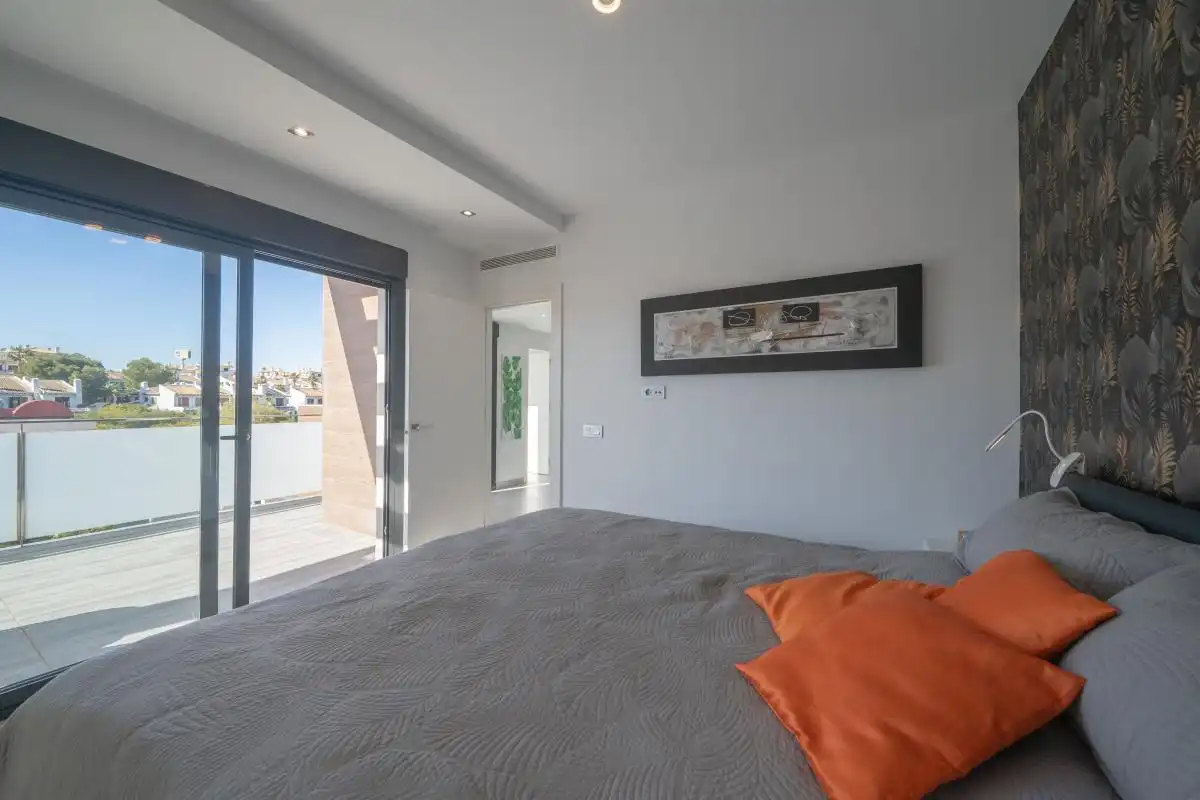 Bedroom of Houses for sale in Orihuela  with Air Conditioner, Heating and Private garden