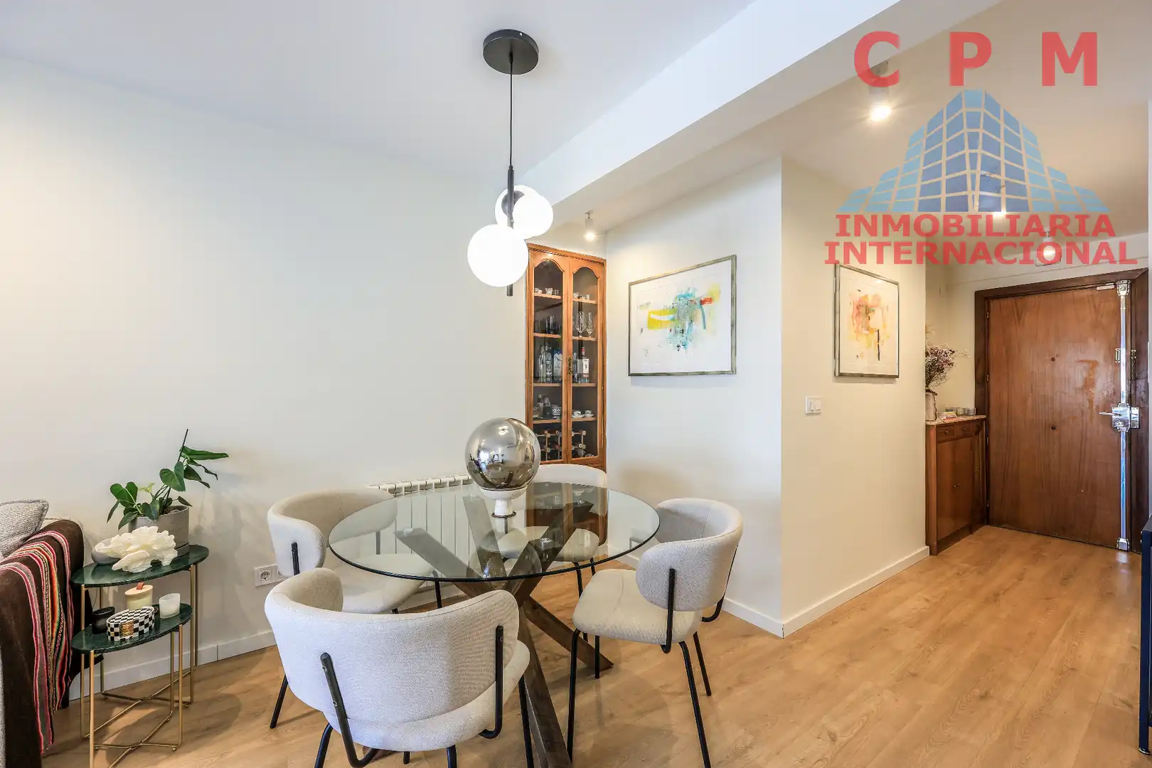 Comedor de Piso de alquiler en Madrid con Aire acondicionado, Calefacción y Parquet