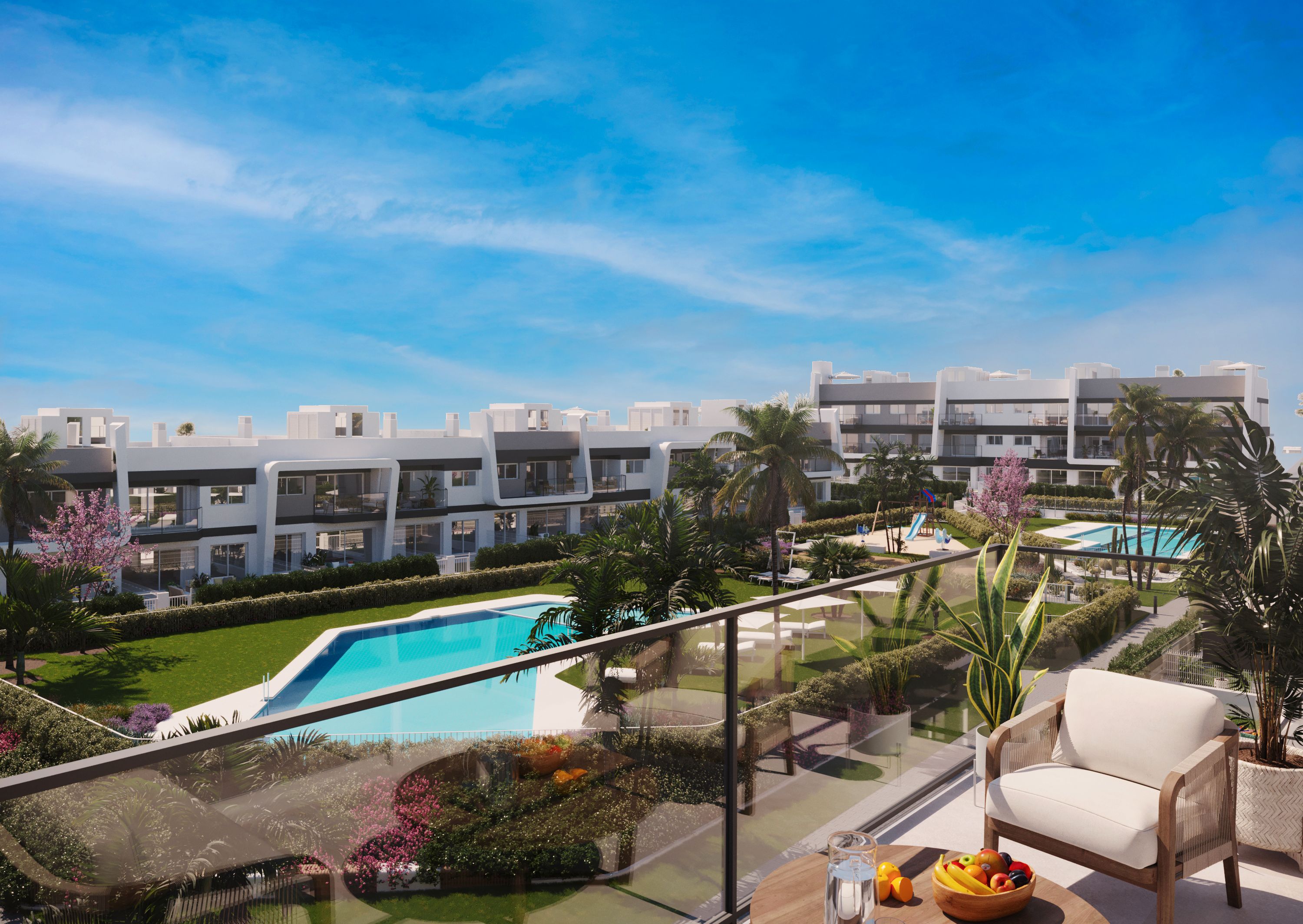 Jardín de Apartamento en venta en Santa Pola con Piscina comunitaria