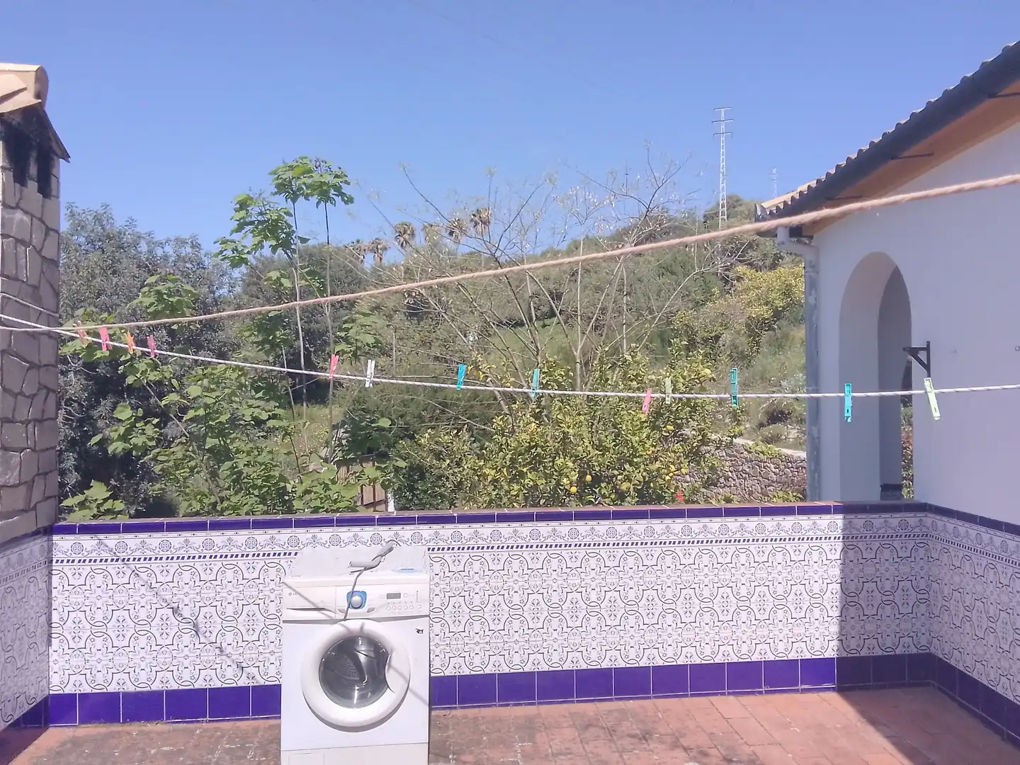 Garden of Houses for sale in Ubrique  with Private garden, Terrace and Balcony