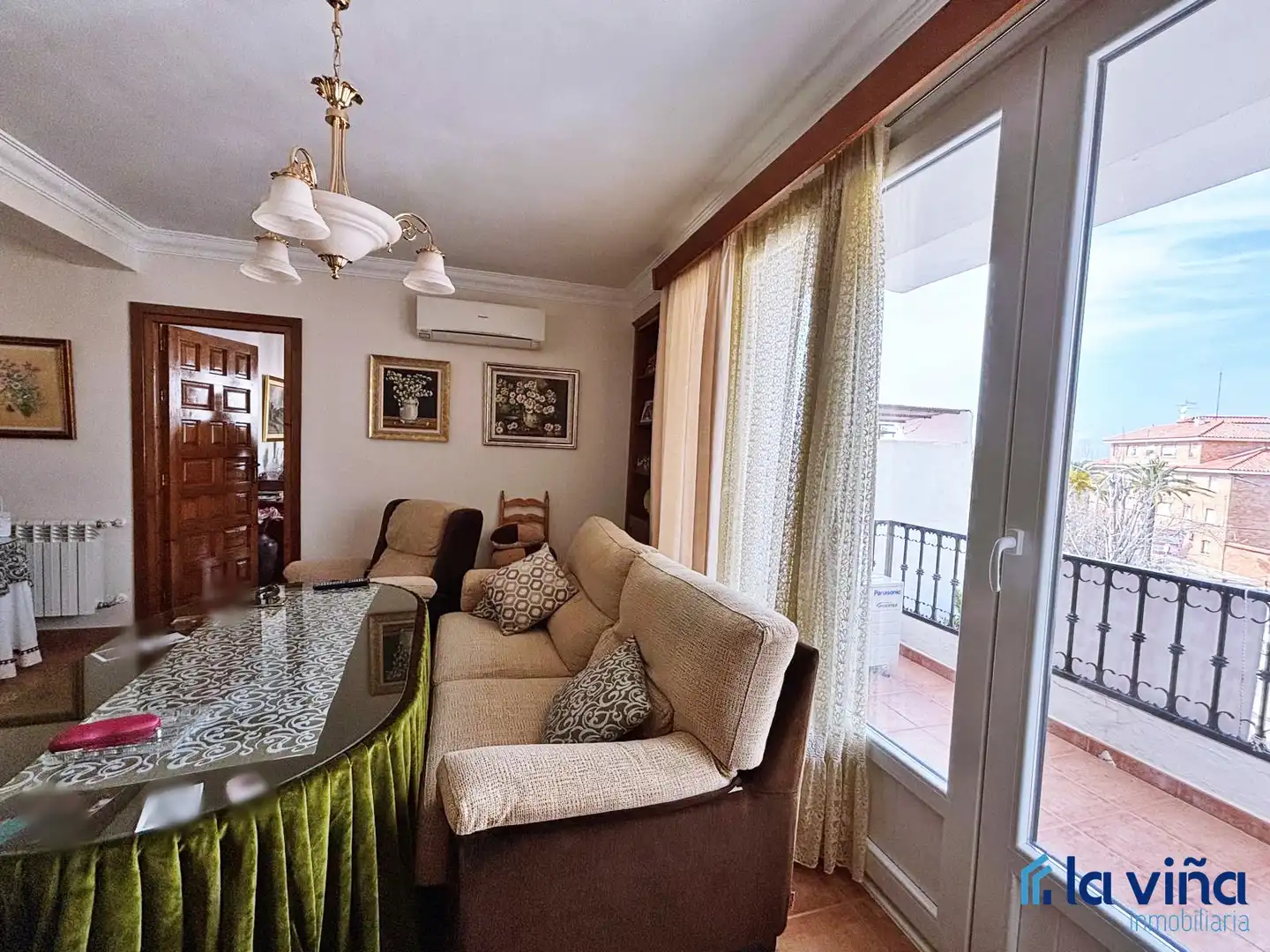 Sala de estar de Piso en venta en Alameda con Aire acondicionado, Calefacción y Amueblado