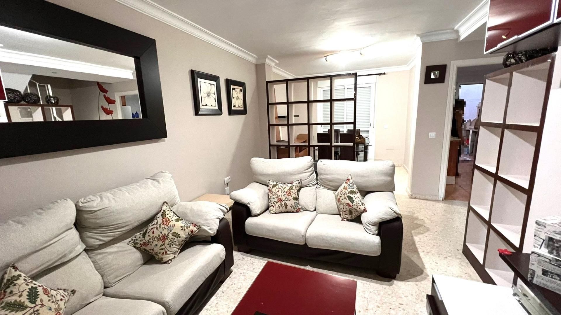 Sala d'estar de Casa adosada en venda en El Bosque amb Aire condicionat