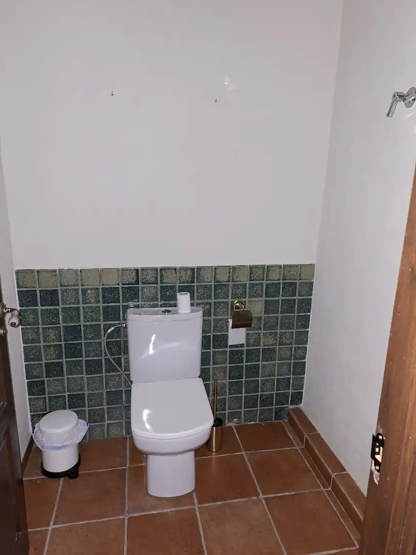 Baño de Finca rústica en venta en Soba con Calefacción, Jardín privado y Terraza