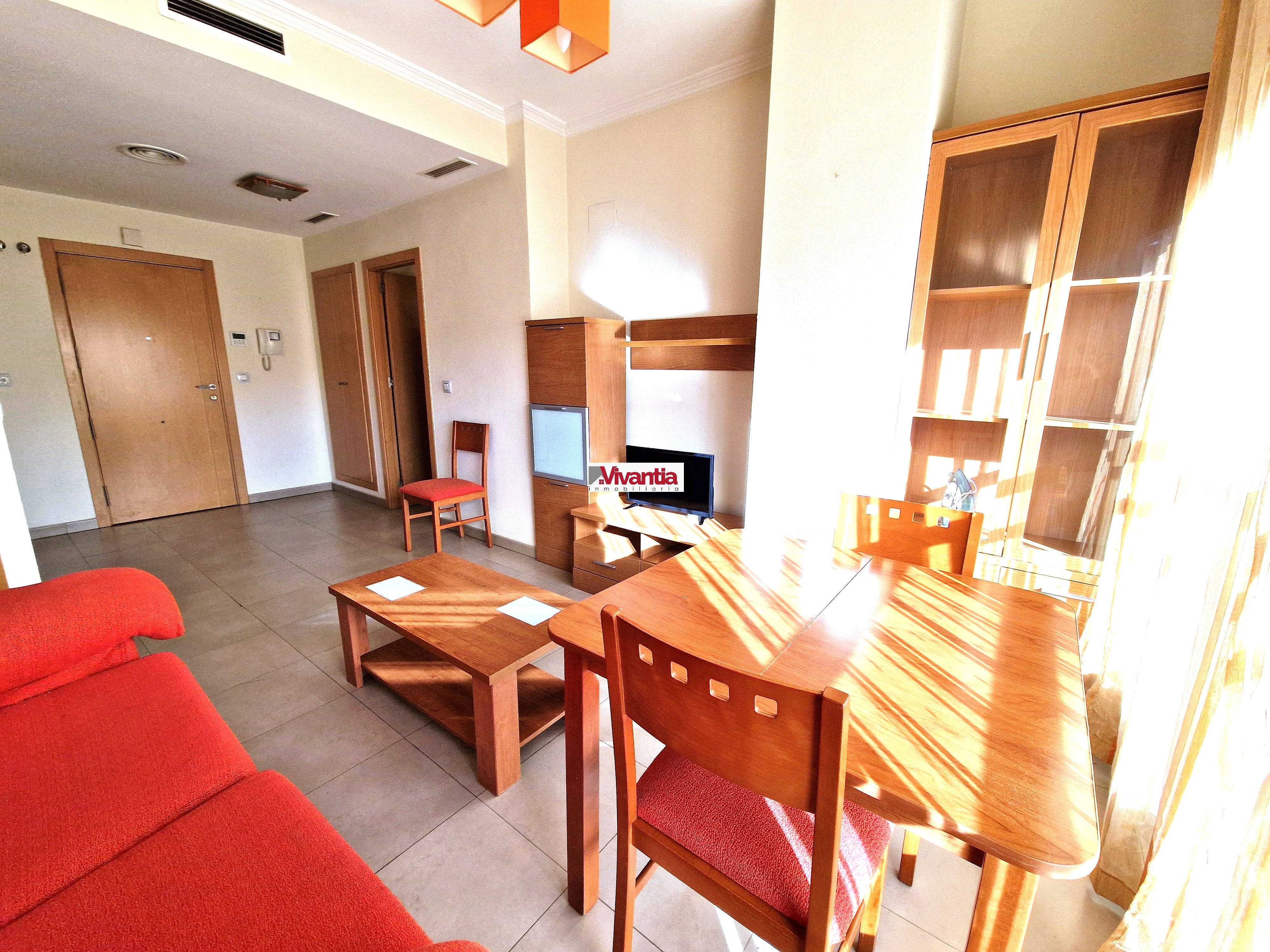 Living room of Apartment for sale in Lorca  with Air Conditioner, Furnished and Sauna