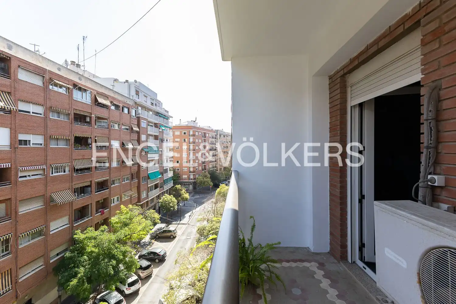 Terrassa de Pis de lloguer en Valencia amb Aire condicionat, Calefacció i Moblat