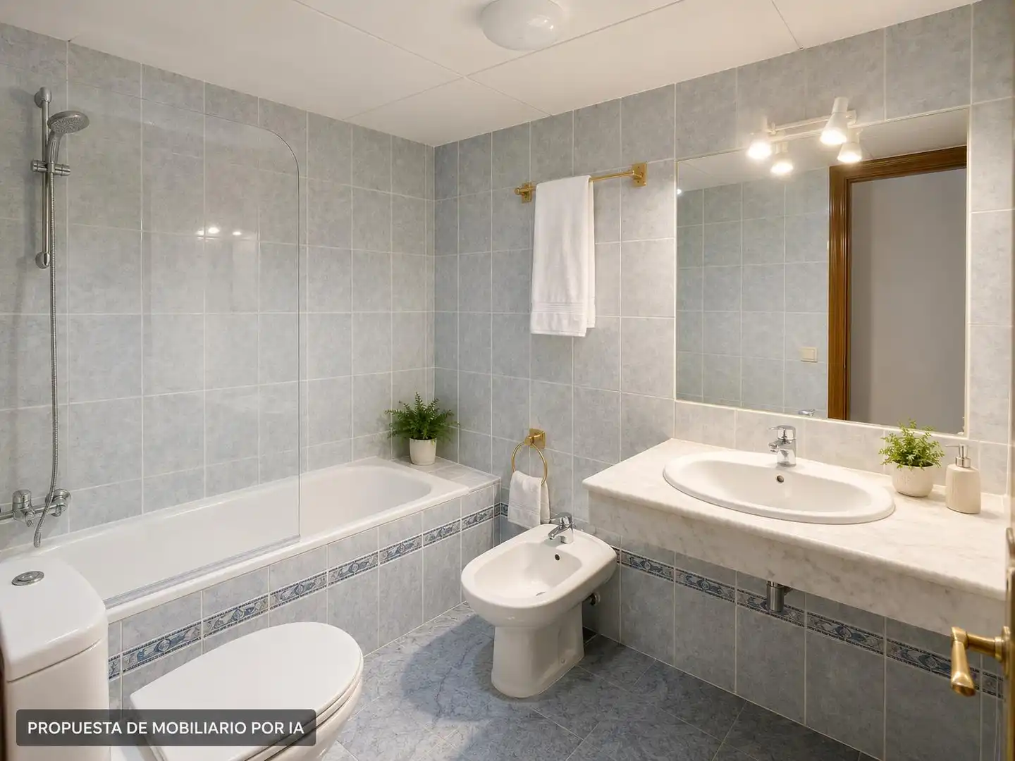 Baño de Piso en venta en Málaga con Aire acondicionado, Calefacción y Jardín privado
