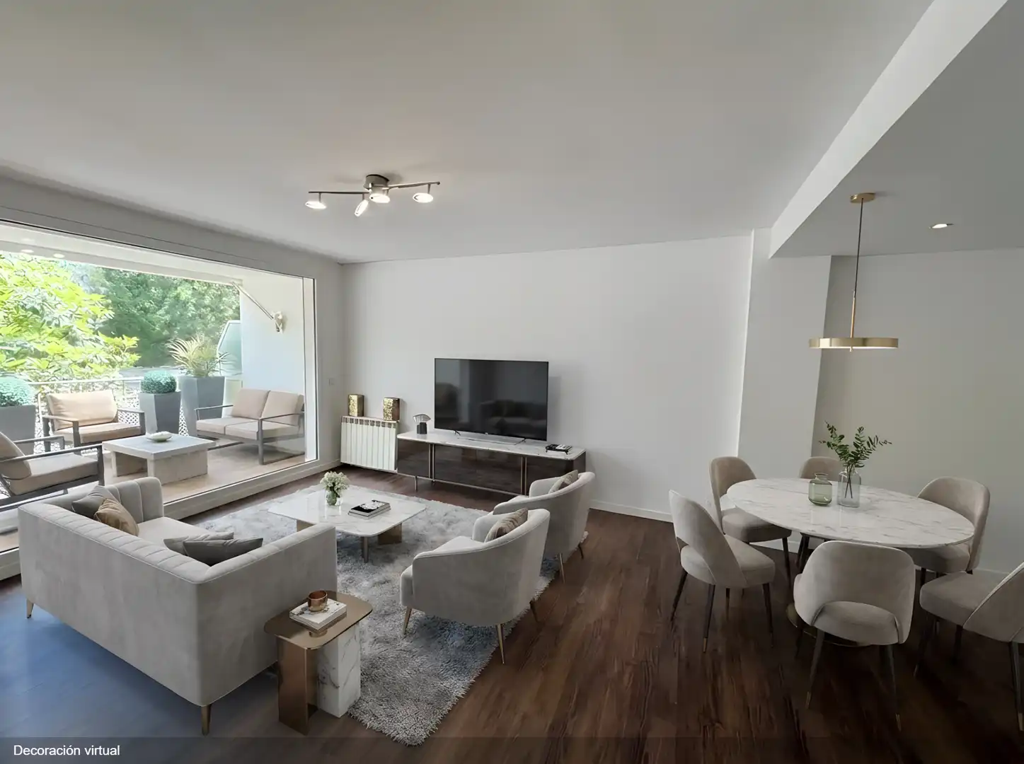Sala de estar de Piso en venta en Móstoles con Calefacción y Terraza