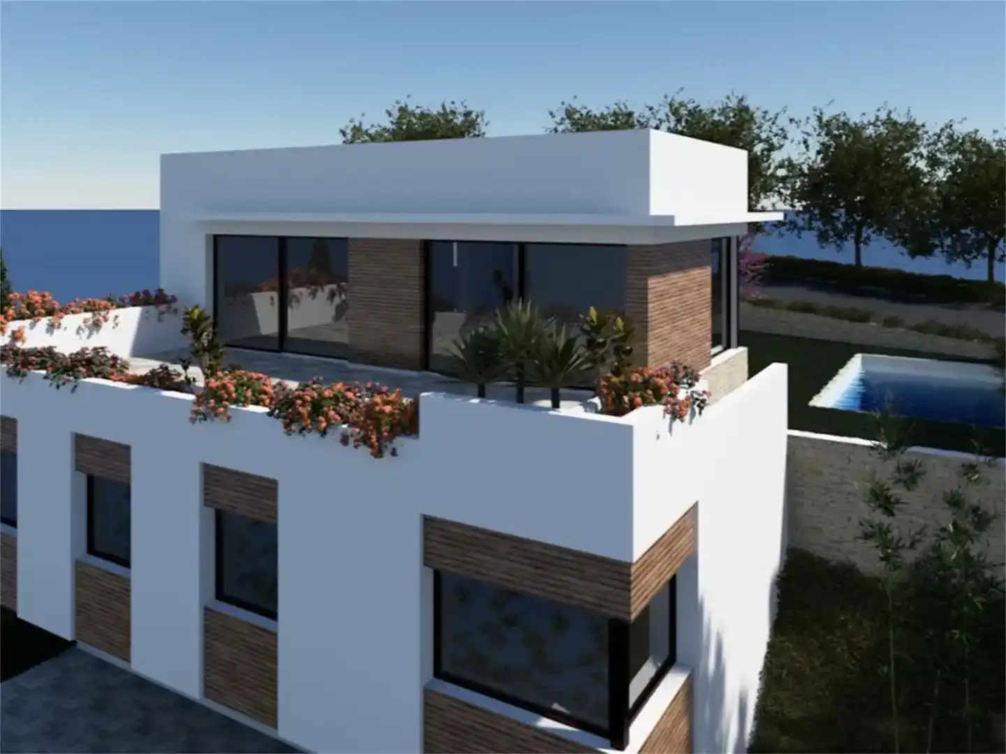Vista exterior de Casa o xalet en venda en Sant Pere de Riudebitlles amb Aire condicionat i Piscina
