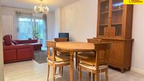 Dining room of Flat for sale in Santiago de Compostela   with Heating, Parquet flooring and Terrace