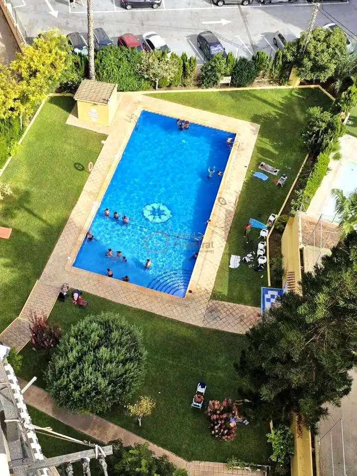 Piscina de Apartamento en venta en Benidorm con Terraza, Amueblado y Piscina comunitaria