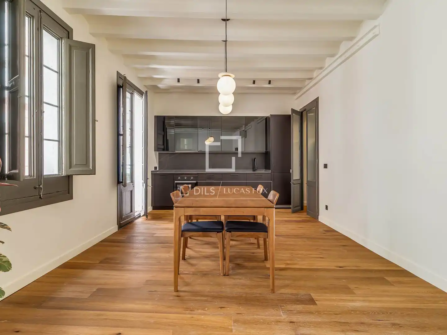 Cocina de Piso en venta en Barcelona con Aire acondicionado, Parquet y Amueblado