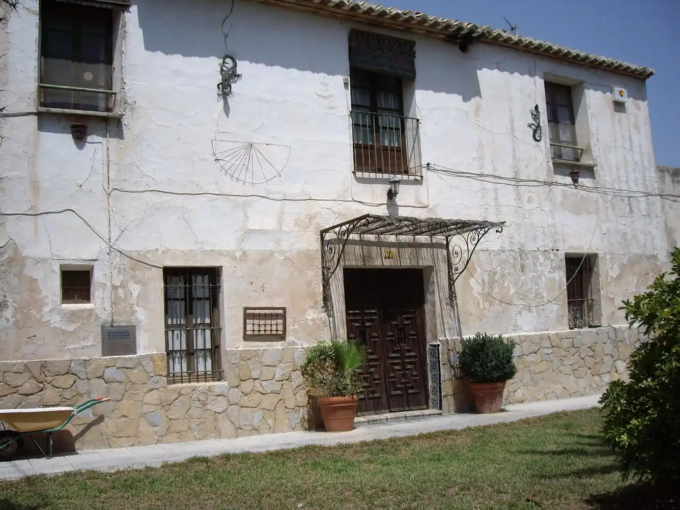 Vista exterior de Finca rústica en venda en Alicante / Alacant amb Jardí privat, Terrassa i Traster