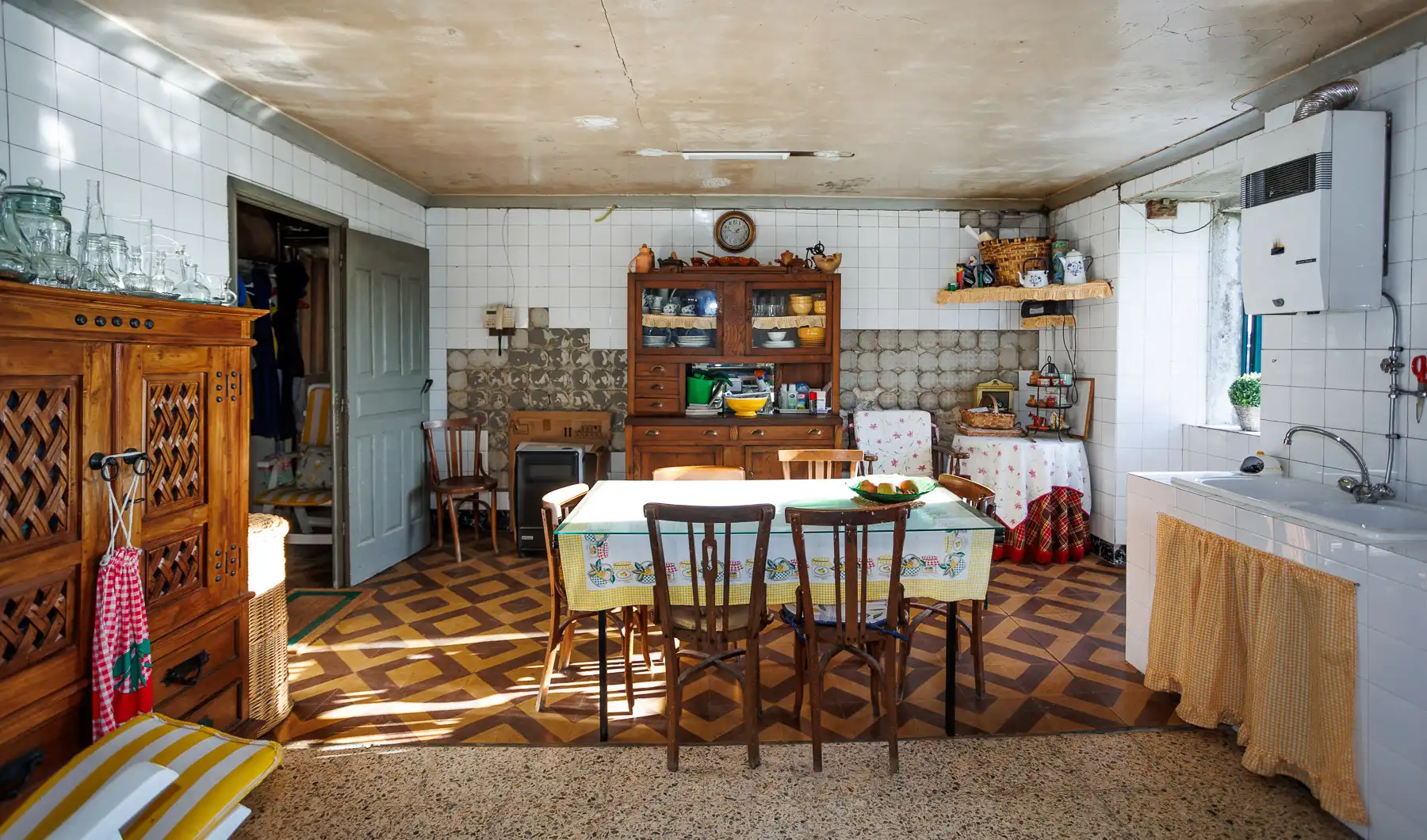 Cocina de Casa o chalet en venta en Lugo con Jardín privado, Terraza y Amueblado
