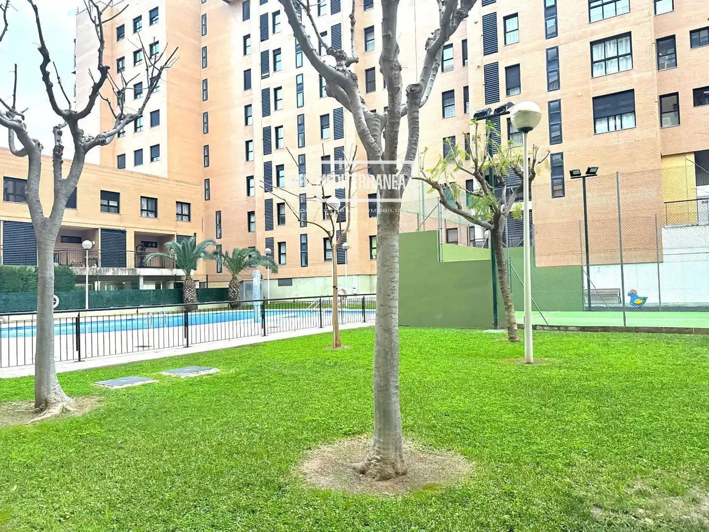 Exterior view of Flat for sale in Gandia  with Air Conditioner, Heating and Parquet flooring