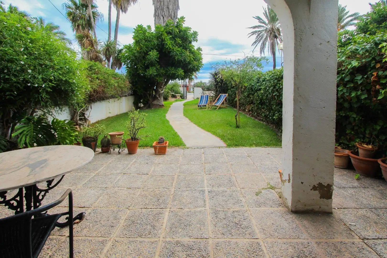 Jardín de Casa adosada en venta en El Puig de Santa Maria con Jardín privado, Terraza y Balcón