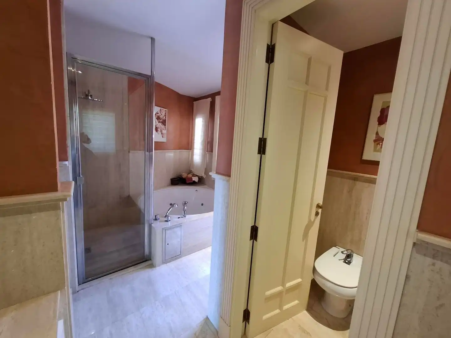 Baño de Casa o chalet en venta en Alicante / Alacant con Calefacción, Jardín privado y Terraza