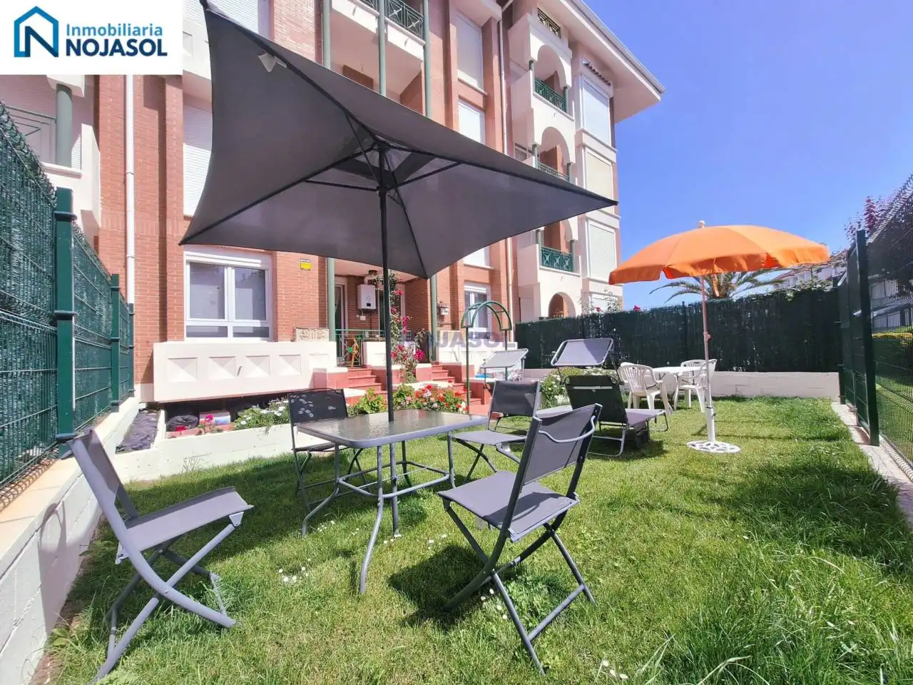 Terrace of Apartments for rent in Noja  with Heating, Private garden and Terrace