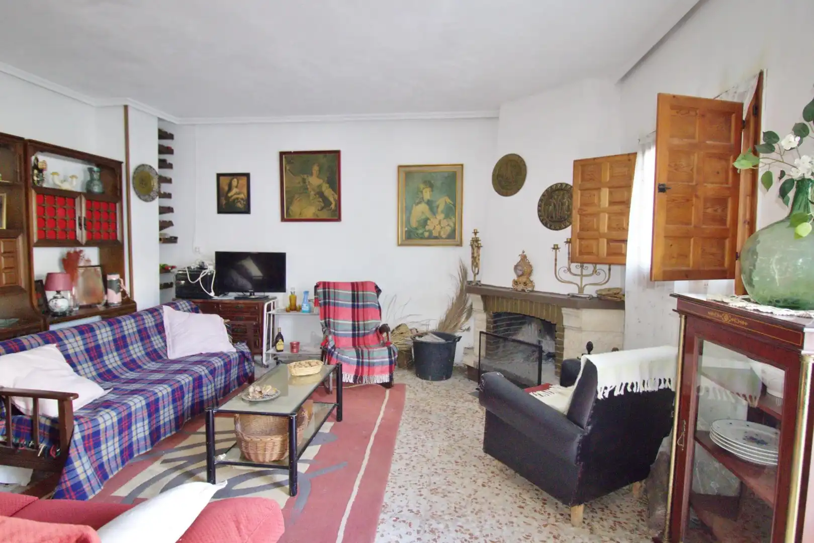 Sala d'estar de Casa o xalet en venda en Elche / Elx amb Jardí privat i Traster