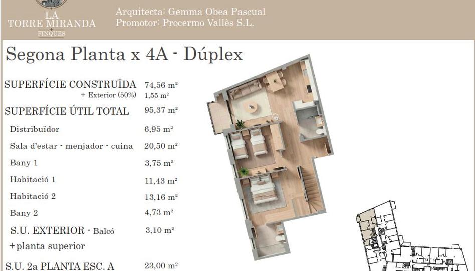 Foto 1 de Pis en venda a Carrer Montseny, 19, Llinars del Vallès, Barcelona