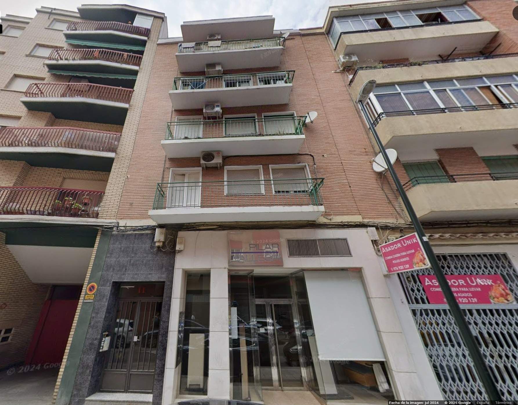 Vista exterior de Pis en venda en  Zaragoza Capital amb Aire condicionat i Balcó