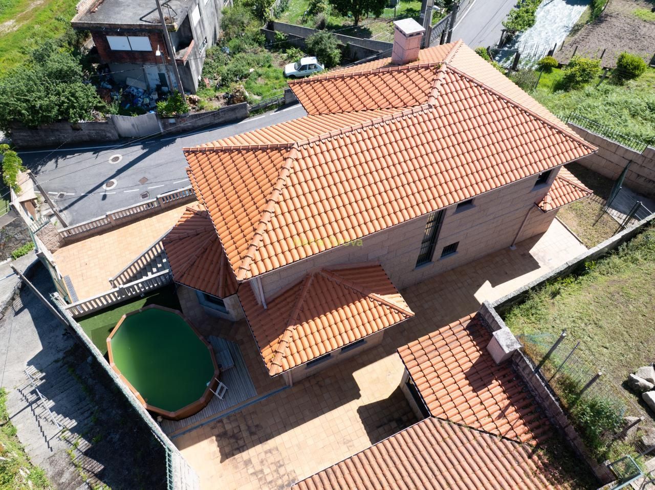 Exterior view of House or chalet for sale in Vigo   with Heating, Private garden and Terrace