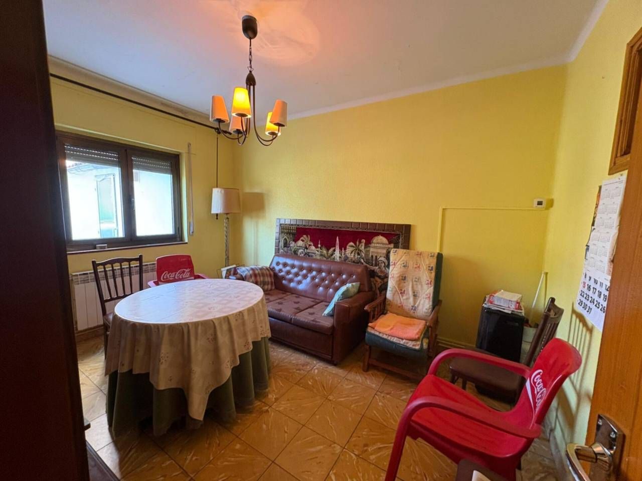 Living room of Flat for sale in Ciudad Rodrigo  with Heating, Furnished and Balcony