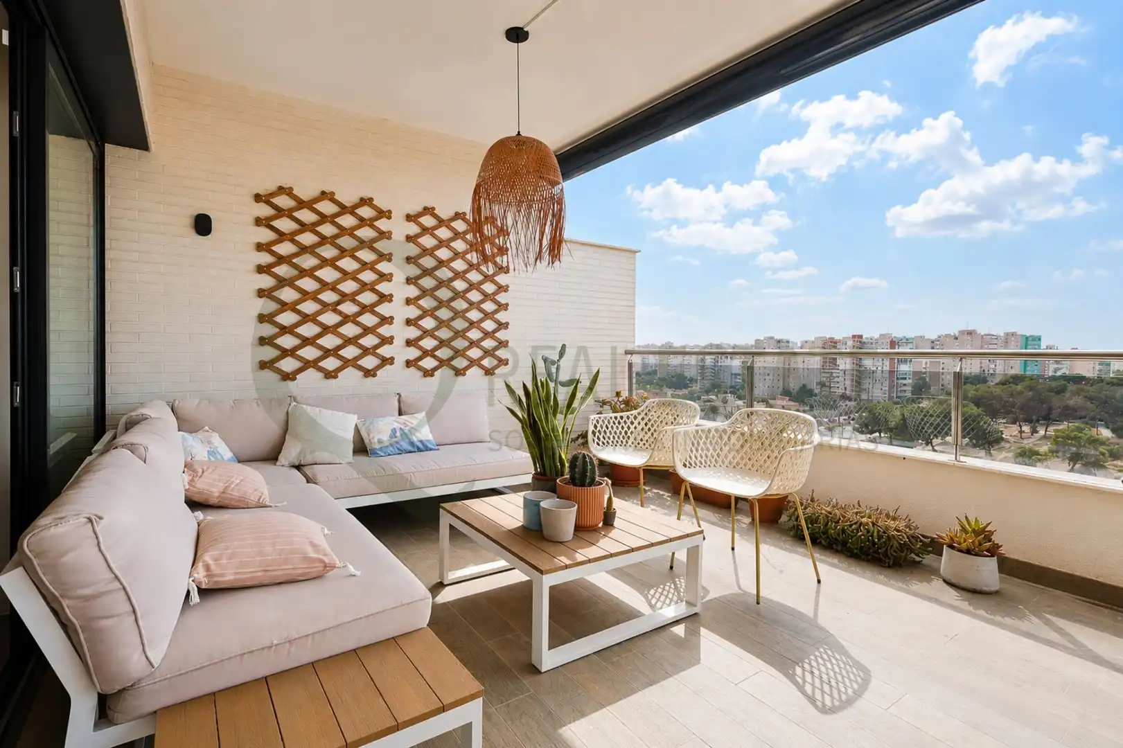 Terrassa de Àtic en venda en Alicante / Alacant amb Aire condicionat, Calefacció i Jardí privat