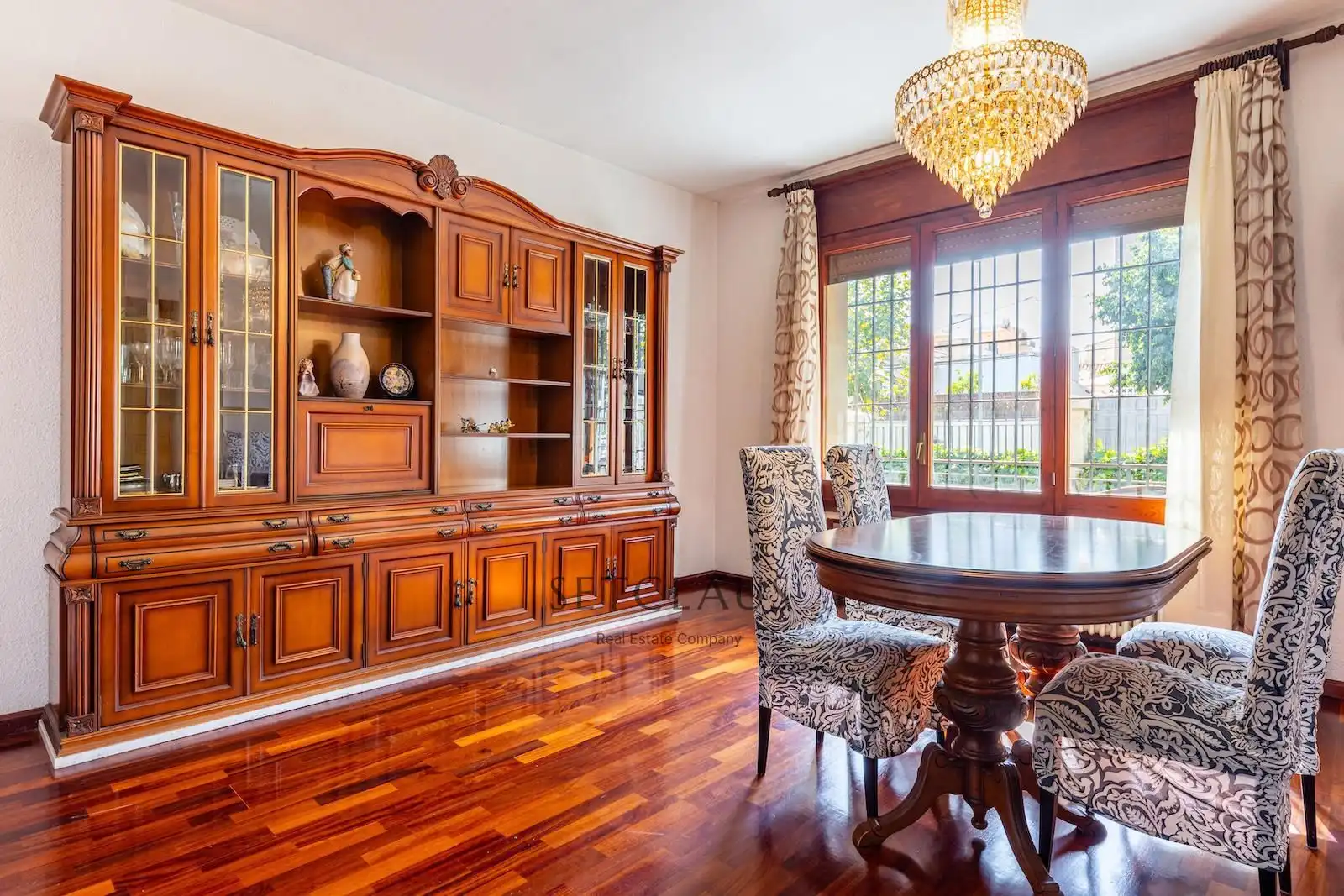 Dining room of Houses for sale in El Masnou  with Air Conditioner, Heating and Private garden
