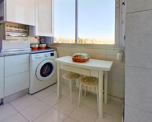 Kitchen of Flat to rent in  Madrid Capital  with Air Conditioner and Heating