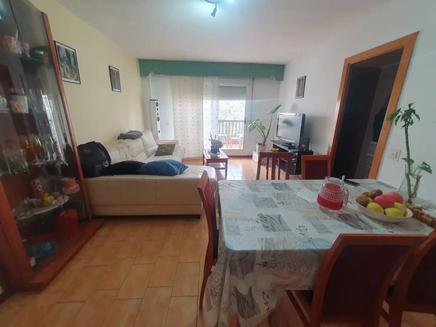 Sala de estar de Piso de alquiler en Mollet del Vallès con Amueblado y Balcón