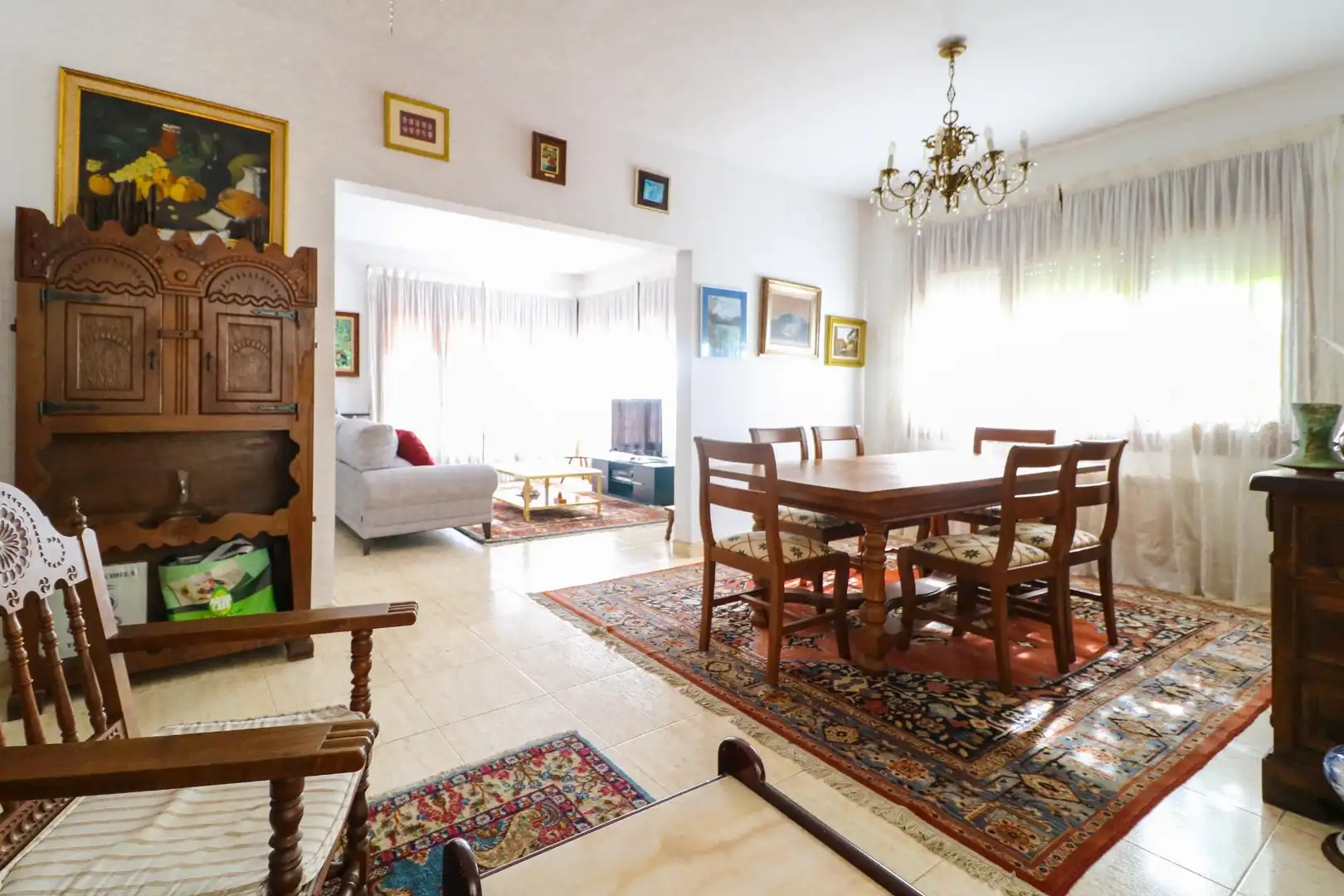 Sala d'estar de Casa o xalet en venda en Castelldefels amb Aire condicionat, Calefacció i Parquet