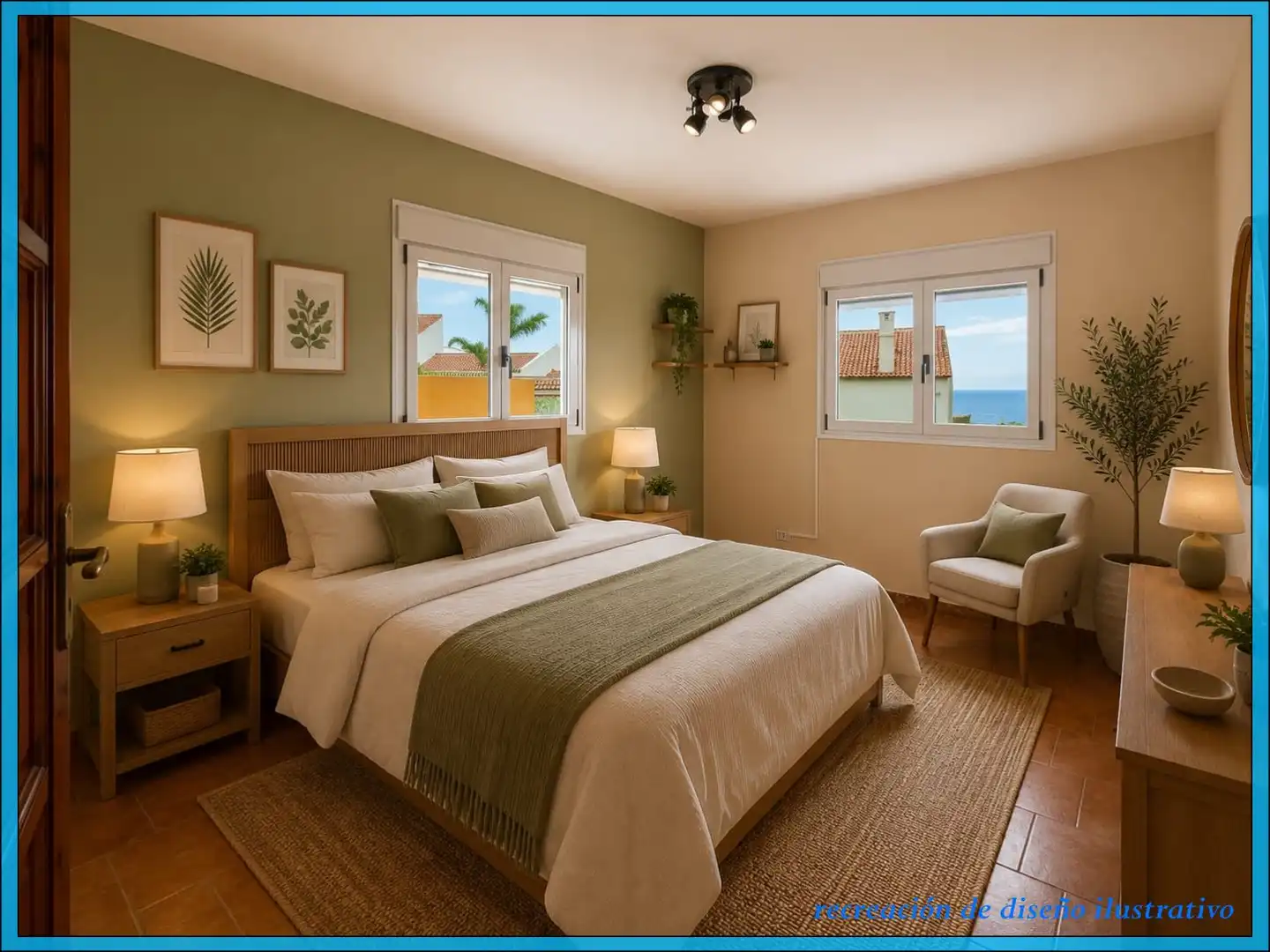 Habitación de Casa o chalet en venta en El Rosario con Aire acondicionado, Jardín privado y Terraza